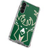 NBA Milwaukee Bucks Large Logo Galaxy S24 FE Clear Case